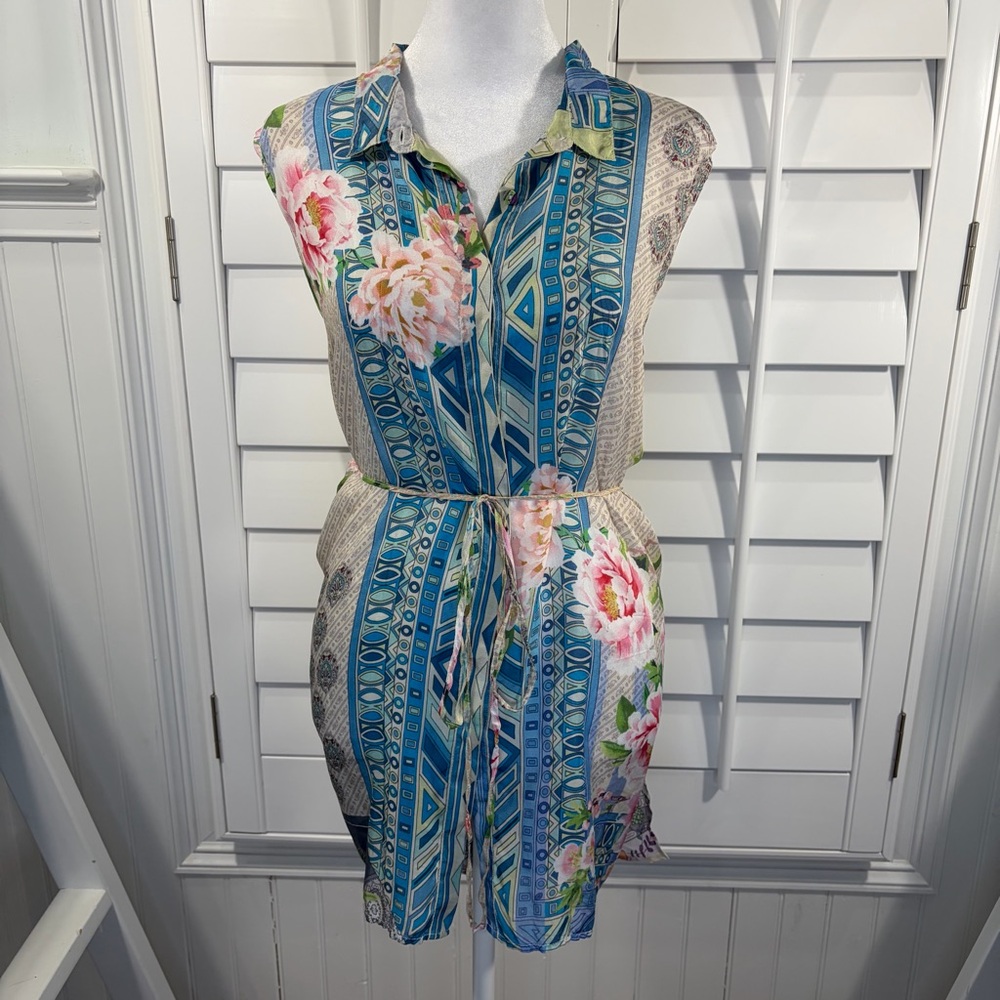 Johnny Was Drawstring Tunic - Picture 7 of 14